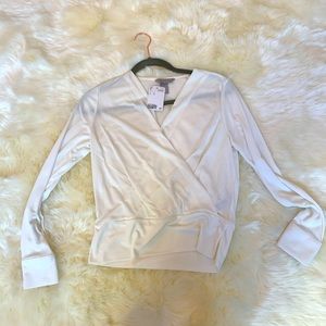 H & M Ivory Work Blouse size XS NWT